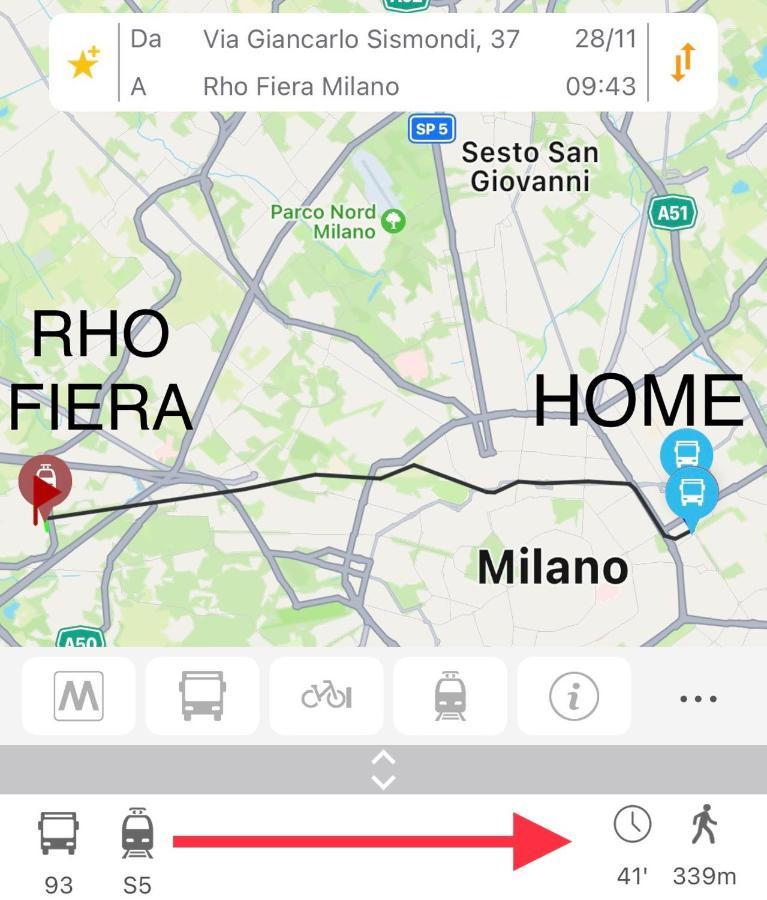 Sismondi Top Apt Milano Eksteriør billede